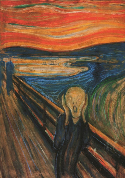The Scream, 1893 by Edvard Munch – 1000 Piece Jigsaw Puzzle (Art Puzzle)
