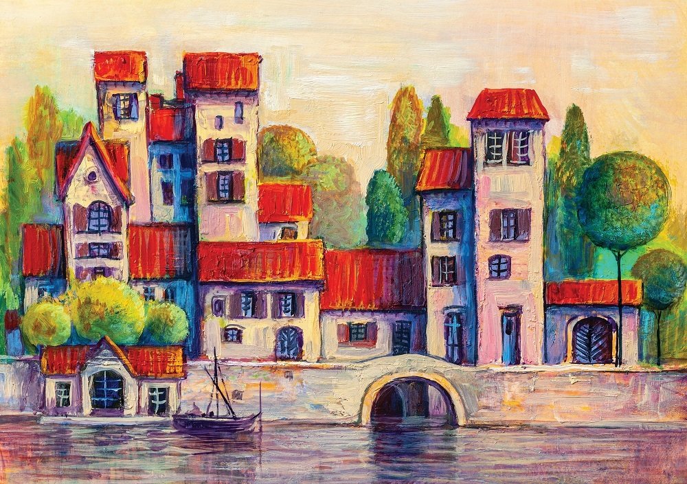 The Nature City – 1000 Piece Jigsaw Puzzle (Art Puzzle)