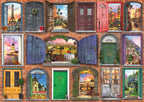 Doors of Europe – 1000 Piece Jigsaw Puzzle (Art Puzzle)