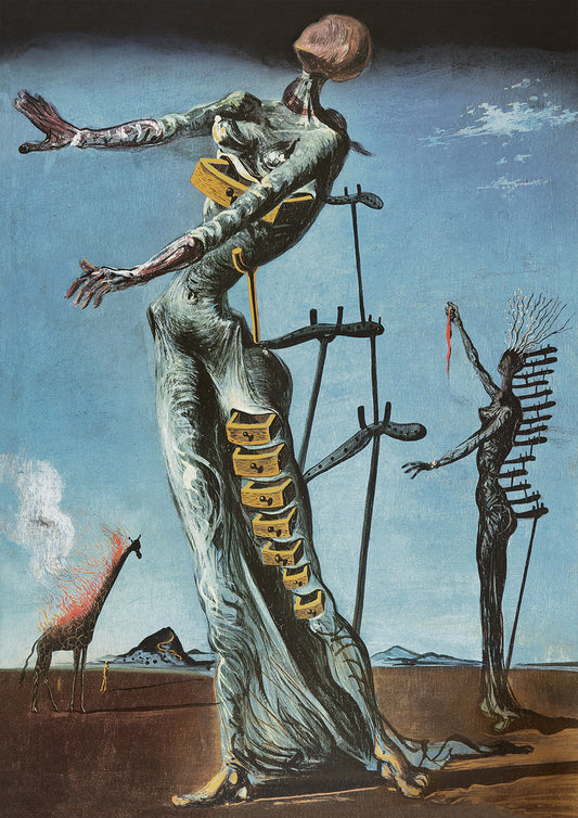 Bluebird Puzzle - Salvador Dalí - Burning Giraffe, c. 1937 -  1000 Piece Jigsaw Puzzle