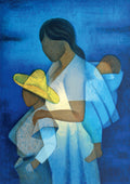 La Mère et les Enfants, 1973 by Louis Toffoli – 1000 Piece Jigsaw Puzzle (Bluebird Puzzle)