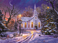 The Old Christmas Church – 1000 Piece Jigsaw Puzzle (Sunsout)