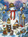 Snowman in the Wild – 1000 Piece Jigsaw Puzzle (Sunsout)