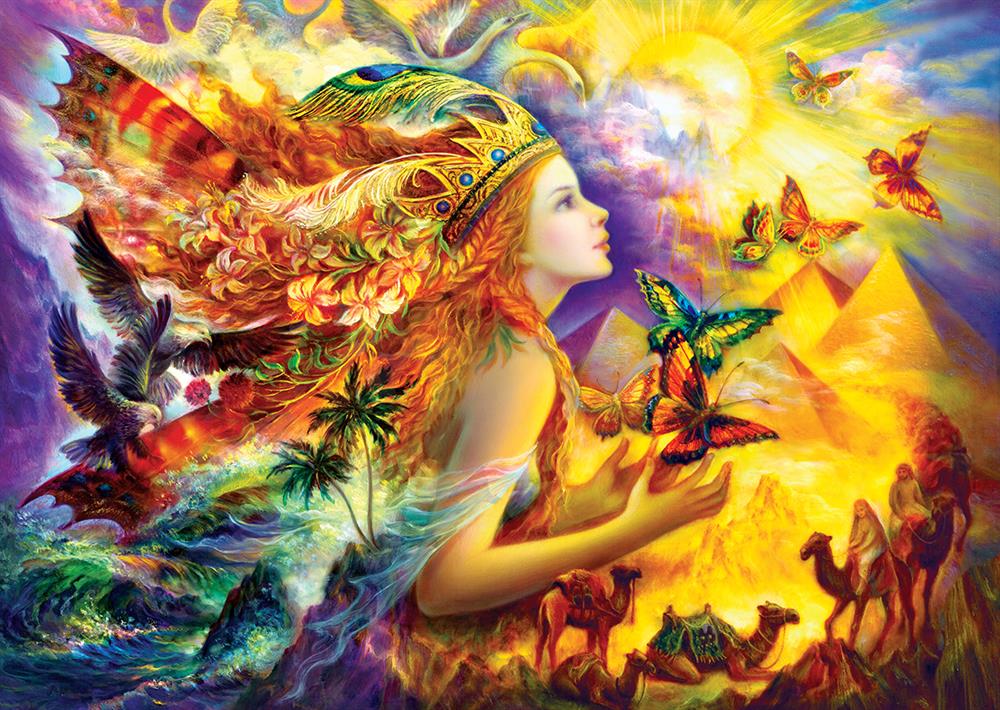 Butterfly's Dream – 1000 Piece Jigsaw Puzzle (Art Puzzle)