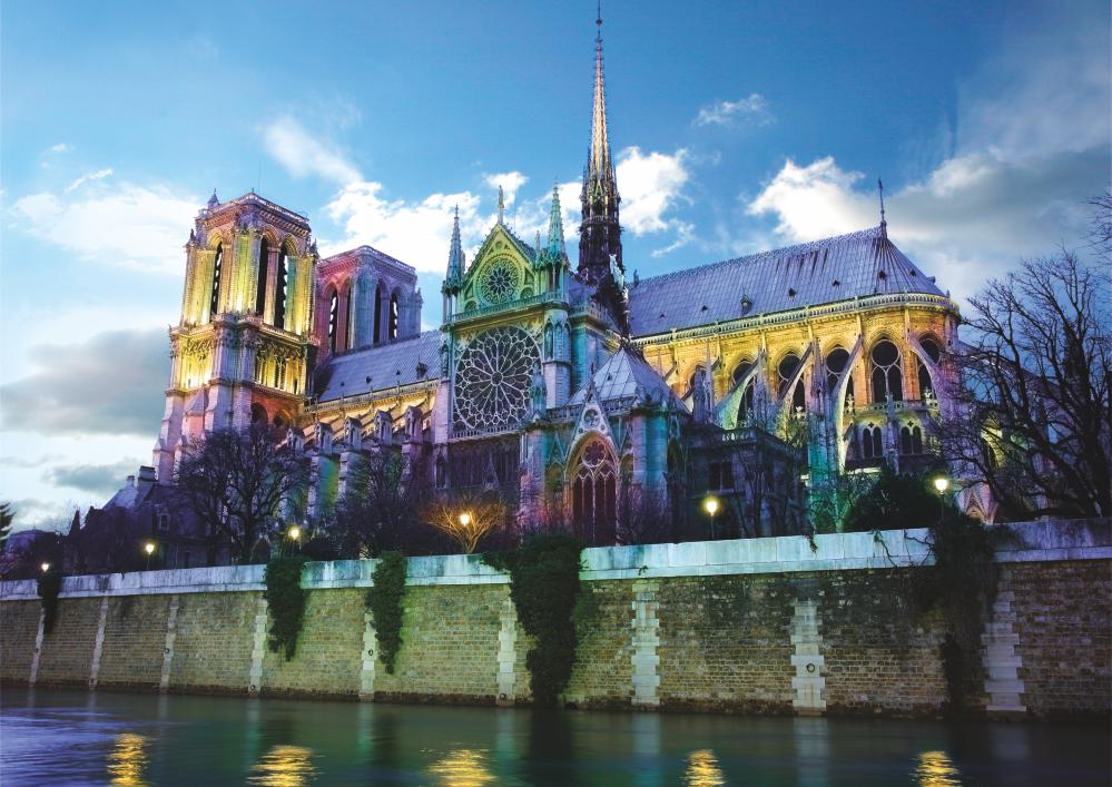 Deico - Notre Dame de Paris, France - 1000 Piece Jigsaw Puzzle