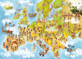 Map of Europe – 1000 Piece Jigsaw Puzzle (Dtoys)