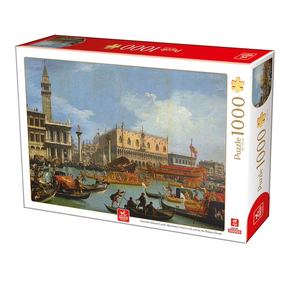 Deico - Canaletto - Venice - 1000 Piece Jigsaw Puzzle