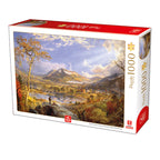 Starrucca Viaduct Pennsylvania by Francis Cropsey – 1000 Piece Jigsaw Puzzle (Deico)