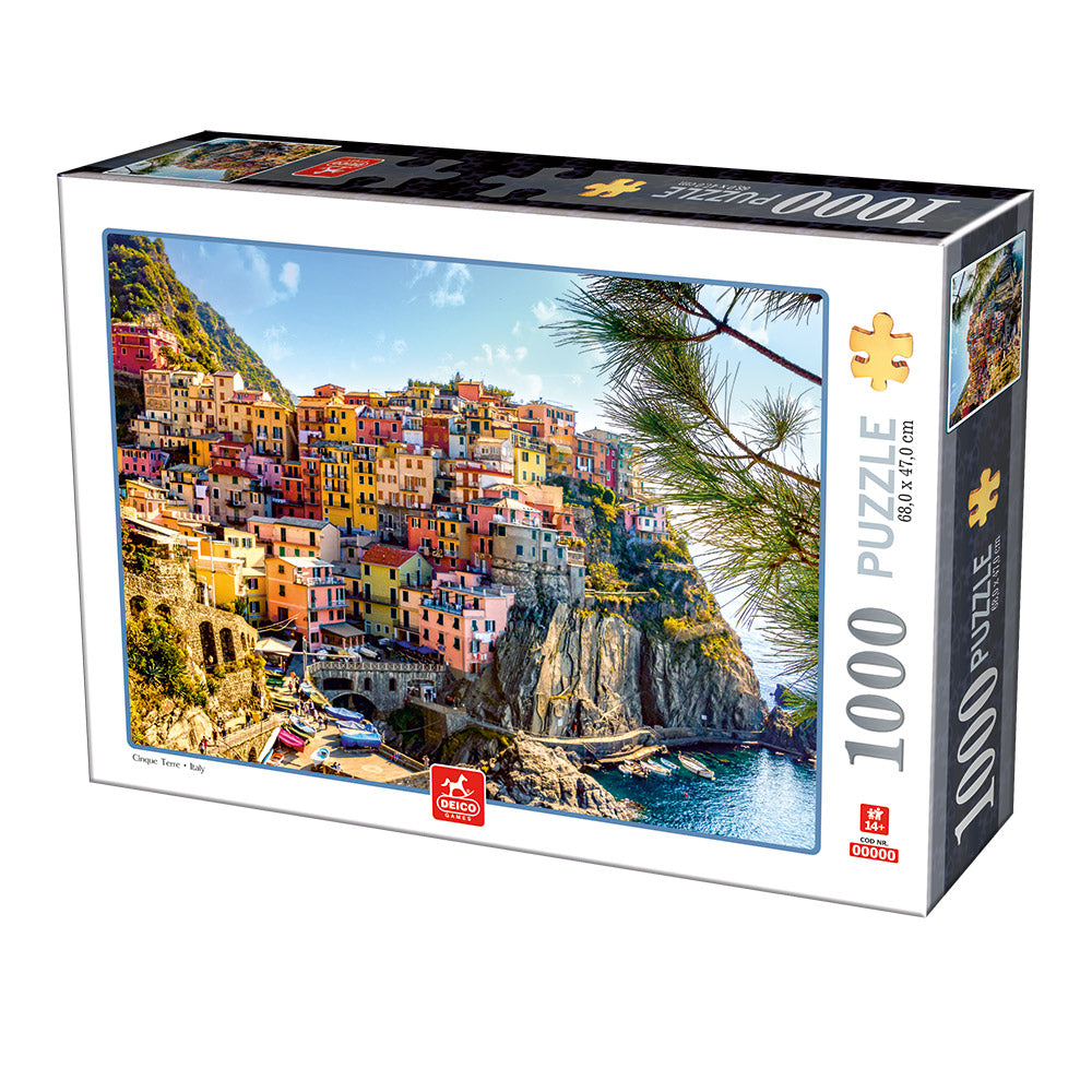 Deico - Cinque Terre - Italy - 1000 Piece Jigsaw Puzzle