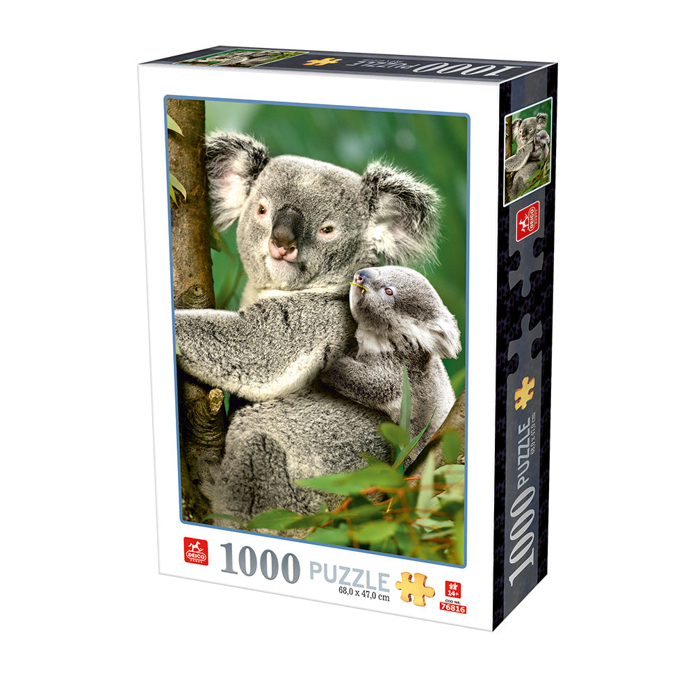 Deico - Koala Bears - 1000 Piece Jigsaw Puzzle