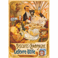 Vintage Posters: Lefevre-Utile Champagne Biscuits – 1000 Piece Jigsaw Puzzle (Dtoys)