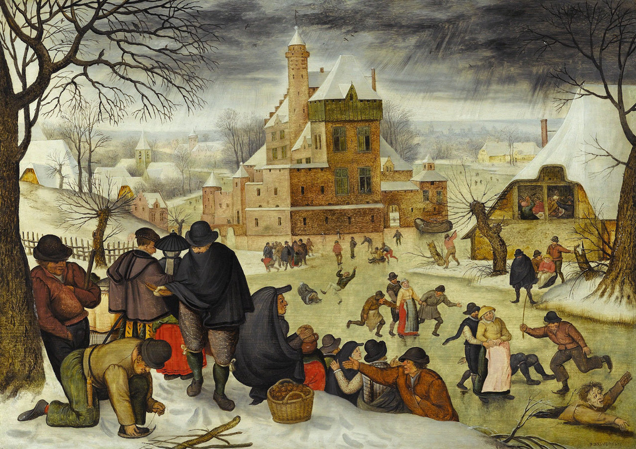 Winter by Brueghel – 1000 Piece Jigsaw Puzzle (Dtoys)