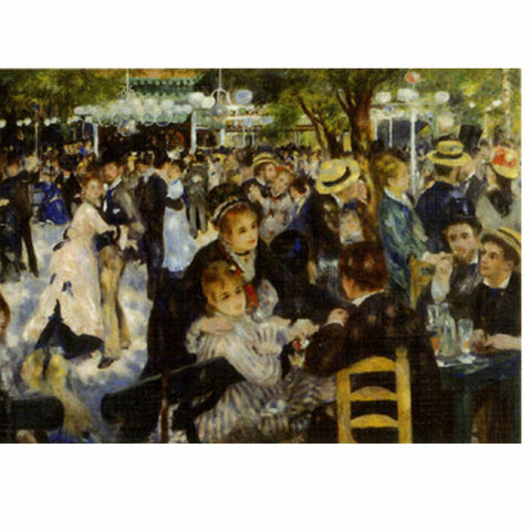The Galette Windmill Ball by Renoir – 1000 Piece Jigsaw Puzzle (Dtoys)