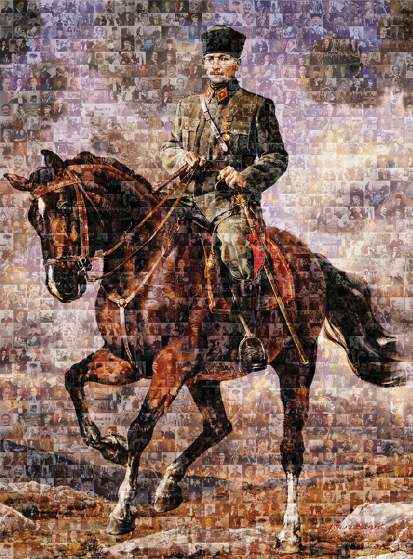 Ghazi Mustafa Kemal Atatürk – 1000 Piece Jigsaw Puzzle (Art Puzzle)