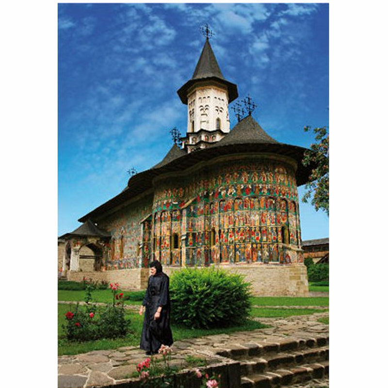 Sucevite Monastery: Romania – 1000 Piece Jigsaw Puzzle (Dtoys)