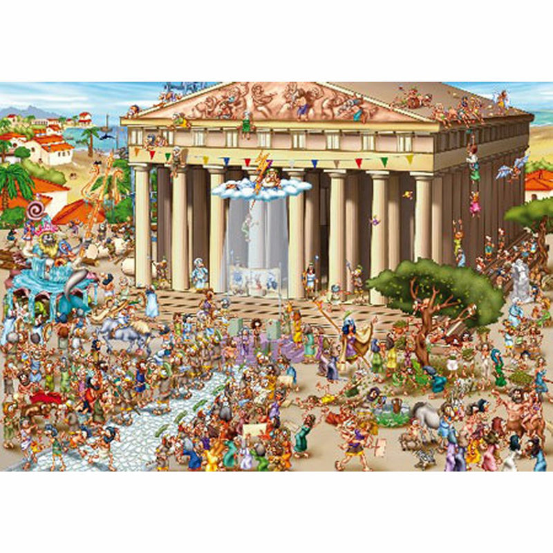 Acropolis – 1000 Piece Jigsaw Puzzle (Dtoys)