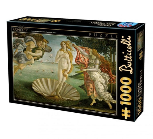 Dtoys - Sandro Botticelli - The Birth of Venus - 1000 Piece Jigsaw Puzzle