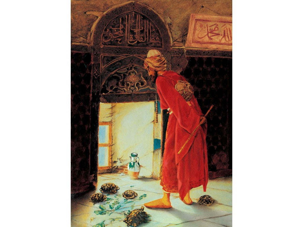 The Turtle Trainer by Osman Hamdi Bey – 1000 Piece Jigsaw Puzzle (Art Puzzle)