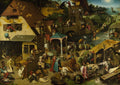 Flemish Proverb by Brueghel Pieter – 1000 Piece Jigsaw Puzzle (Dtoys)