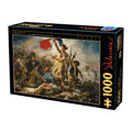 Liberty Leading the People by Eugène Delacroix – 1000 Piece Jigsaw Puzzle (Dtoys)