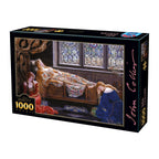 The Sleeping Beauty by John Collier – 1000 Piece Jigsaw Puzzle (Dtoys)