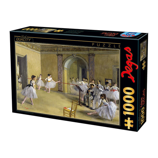 Dtoys - Edgar Degas - The Dance Foyer at The Opera - 1000 Piece Jigsaw Puzzle