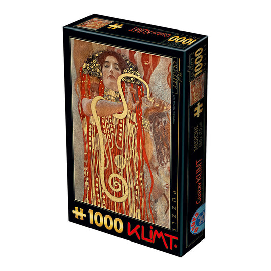 Dtoys - Gustav Klimt - Hygieia, 1900 - 1000 Piece Jigsaw Puzzle