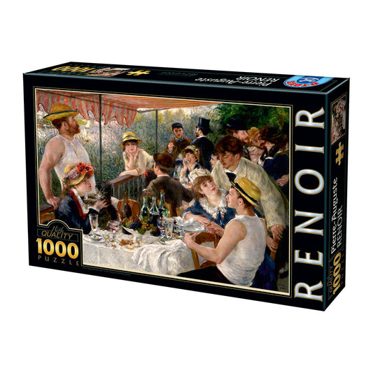 Dtoys - Auguste Renoir - Luncheon of the Boating Party - 1000 Piece Jigsaw Puzzle