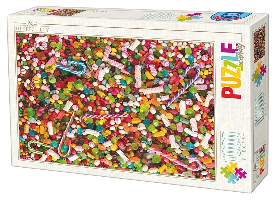 Dtoys - High Difficulty - Food Sweets - 1000 Piece Jigsaw Puzzle