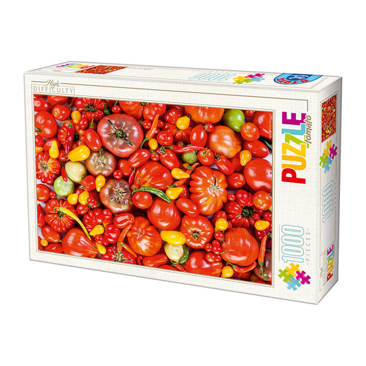 Dtoys - Tomato - 1000 Piece Jigsaw Puzzle