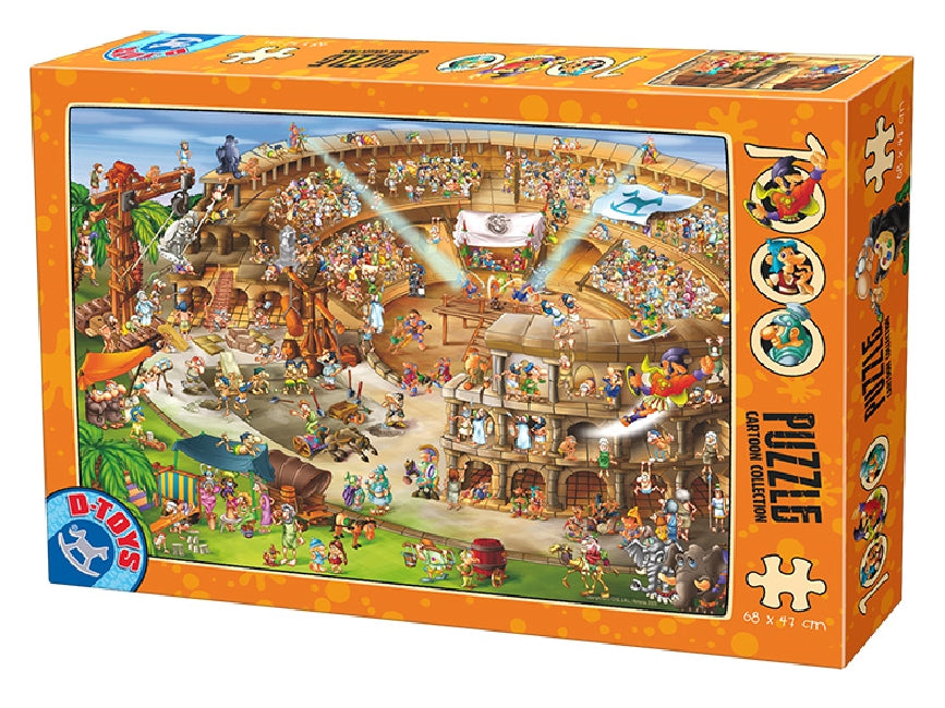 Cartoon Collection Coliseum – 1000 Piece Jigsaw Puzzle (Dtoys)