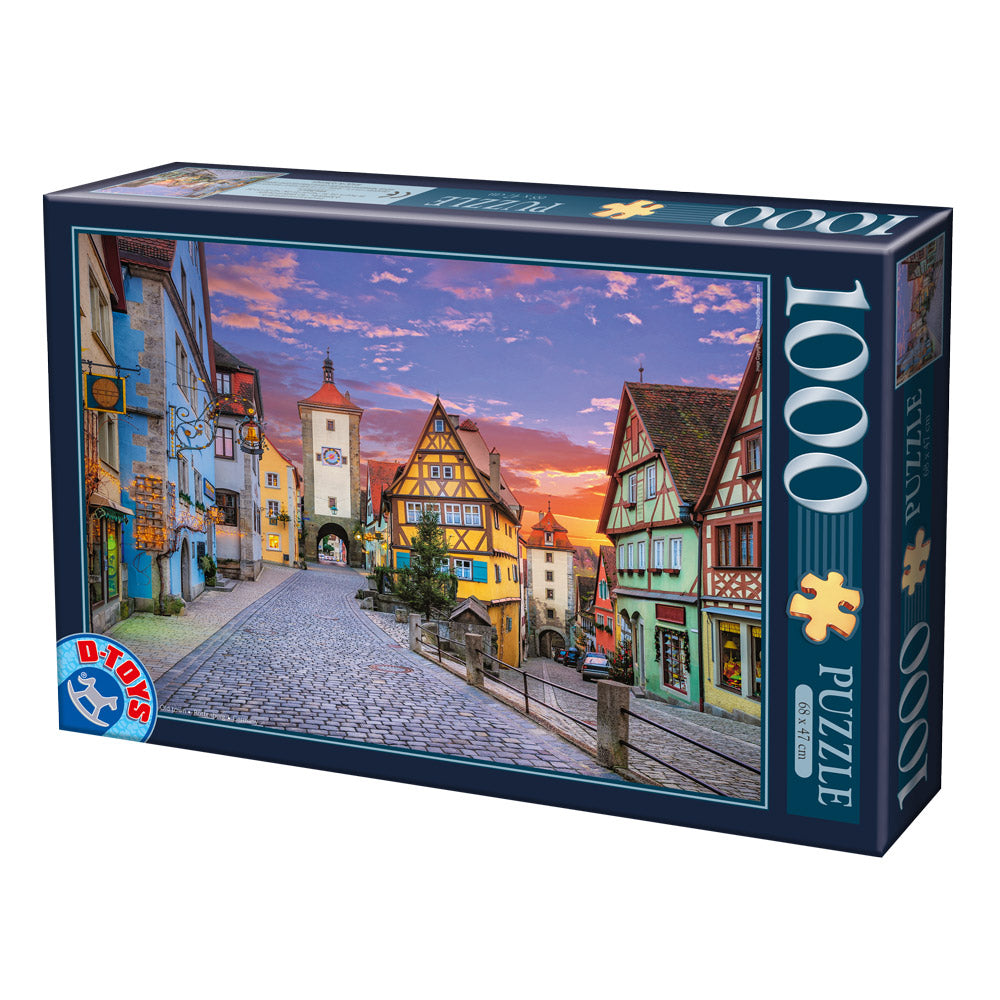 Rothenburg, Germany – 1000 Piece Jigsaw Puzzle (Dtoys)