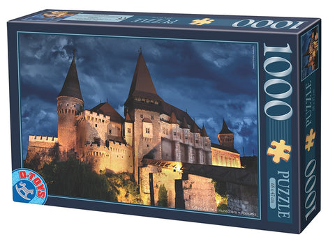 Corvin Castle, Romania – 1000 Piece Jigsaw Puzzle (Dtoys)