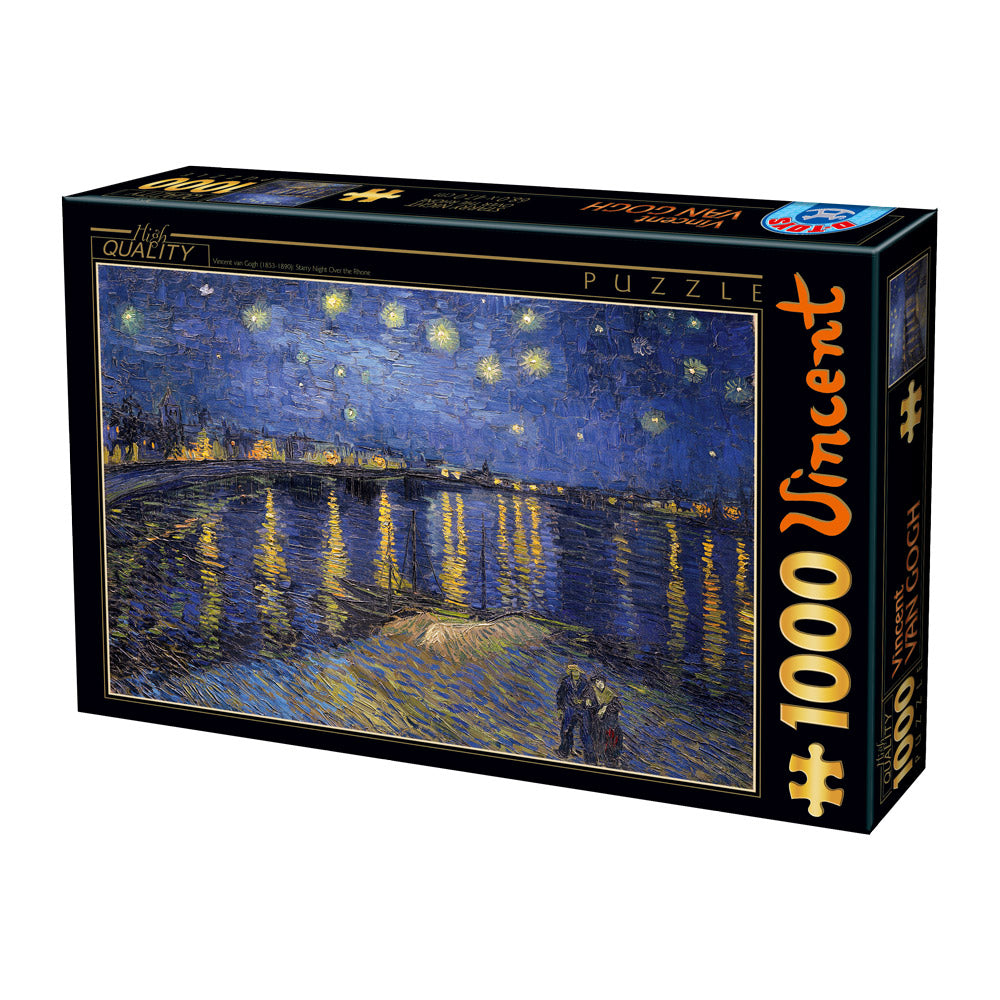 1889 by Vincent van Gogh – 1000 Piece Jigsaw Puzzle (Dtoys)
