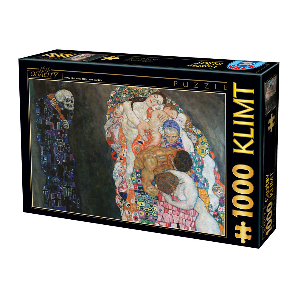 Dtoys - Gustav Klimt, Death and Life 1916 - 1000 Piece Jigsaw Puzzle