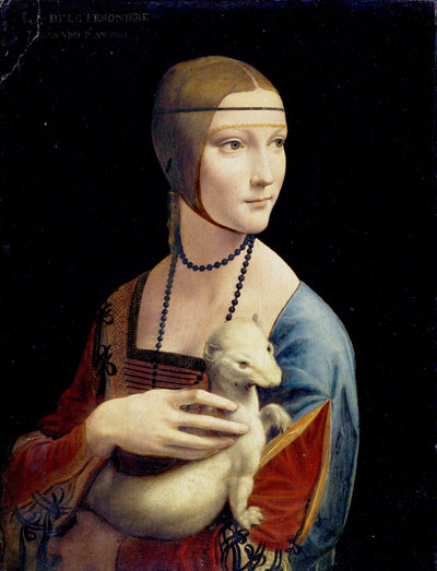 Lady with an Ermine by Leonardo da Vinci – 1000 Piece Jigsaw Puzzle (Dtoys)