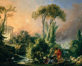 River Landscape with an Antique Temple by François Boucher – 1000 Piece Jigsaw Puzzle (Dtoys)