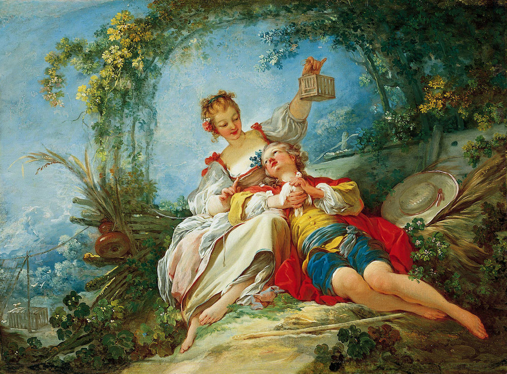 Happy Lovers by Jean-Honoré Fragonard – 1000 Piece Jigsaw Puzzle (Dtoys)