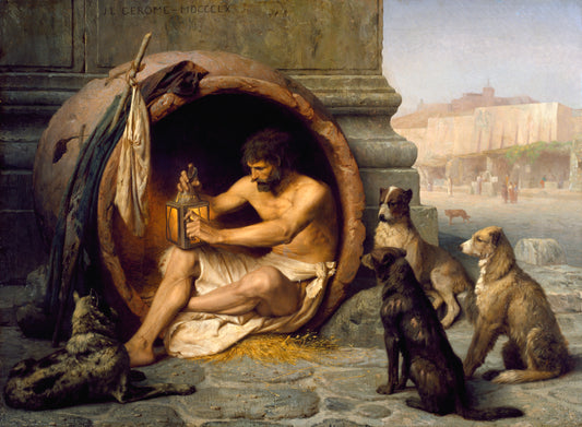 Dtoys - Jean-Léon Gérôme: Diogenes, 1860 1000 piece jigsaw puzzle