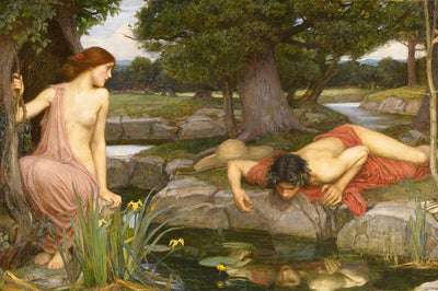 Echo and Narcissus by John William Waterhouse – 1000 Piece Jigsaw Puzzle (Dtoys)