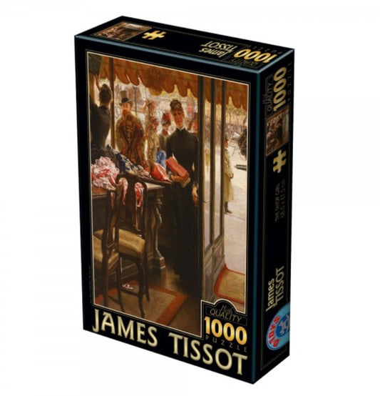Dtoys - James Tissot - The Shop Girl - 1000 Piece Jigsaw Puzzle