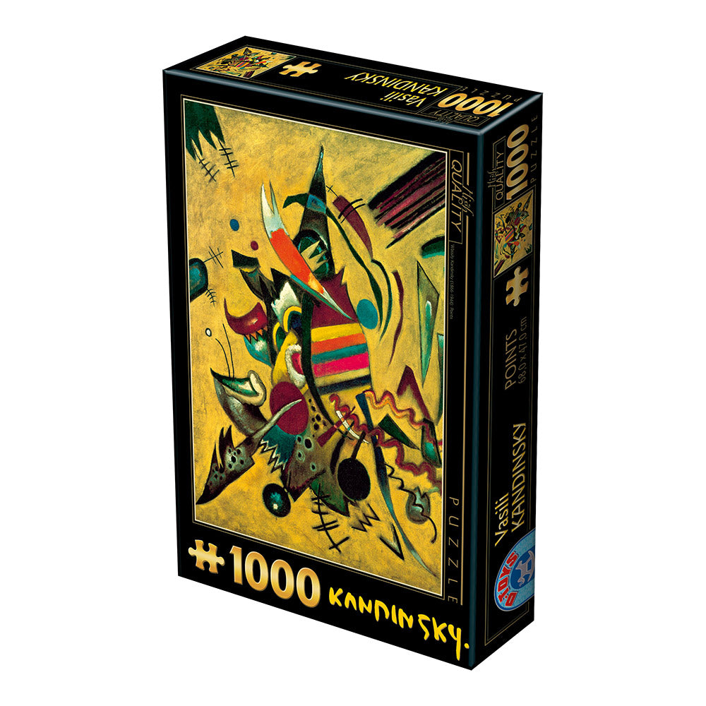 Points by Kandinsky Vassily – 1000 Piece Jigsaw Puzzle (Dtoys)