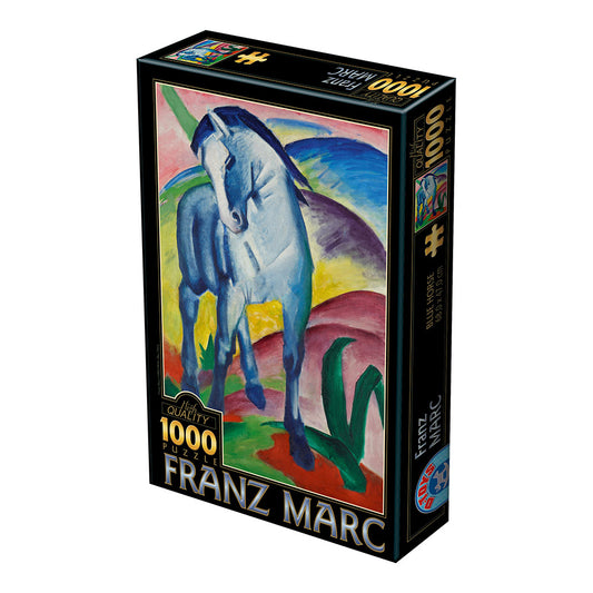 Dtoys - Marc Franz: Blue Horse - 1000 Piece Jigsaw Puzzle