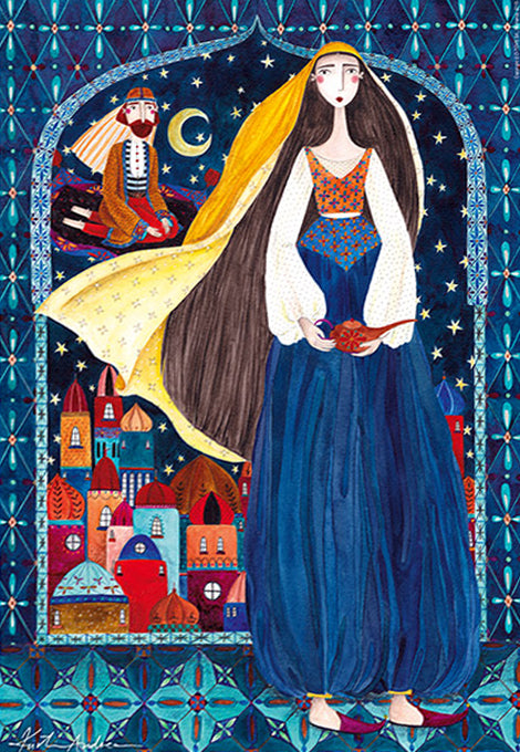 Dtoys - Andrea Kürti: Arabian Nights - 1000 piece jigsaw puzzle