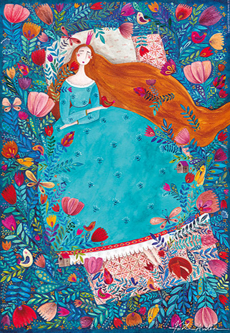 Dtoys - Andrea Kürti: Sleeping Beauty 1000 piece jigsaw puzzle