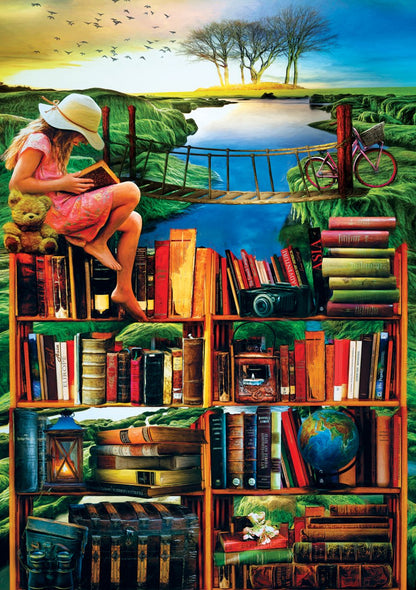 Art Puzzle - Traveler - 1000 piece jigsaw puzzle