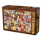Vintage Collage: Cabaret – 1000 Piece Jigsaw Puzzle (Dtoys)