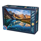 Moraine Lake, Canada – 1000 Piece Jigsaw Puzzle (Dtoys)