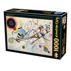 Composition 8 by Vassily Kandinsky – 1000 Piece Jigsaw Puzzle (Dtoys)