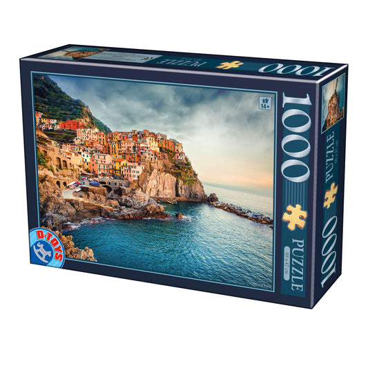 Dtoys - Manarola Cinque Terre - 1000 Piece Jigsaw Puzzle